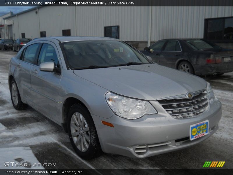 Bright Silver Metallic / Dark Slate Gray 2010 Chrysler Sebring Limited Sedan