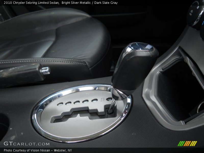 Bright Silver Metallic / Dark Slate Gray 2010 Chrysler Sebring Limited Sedan