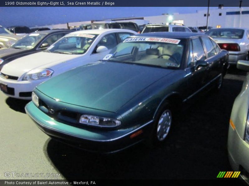 Sea Green Metallic / Beige 1998 Oldsmobile Eighty-Eight LS