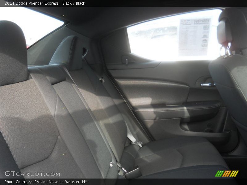 Black / Black 2011 Dodge Avenger Express