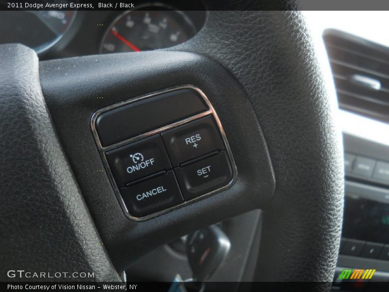Black / Black 2011 Dodge Avenger Express