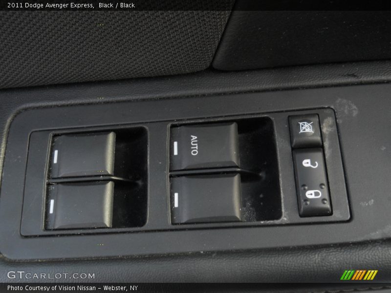 Black / Black 2011 Dodge Avenger Express