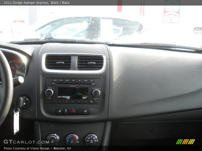 Black / Black 2011 Dodge Avenger Express