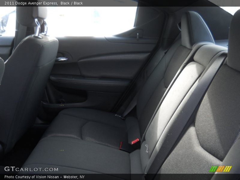 Black / Black 2011 Dodge Avenger Express