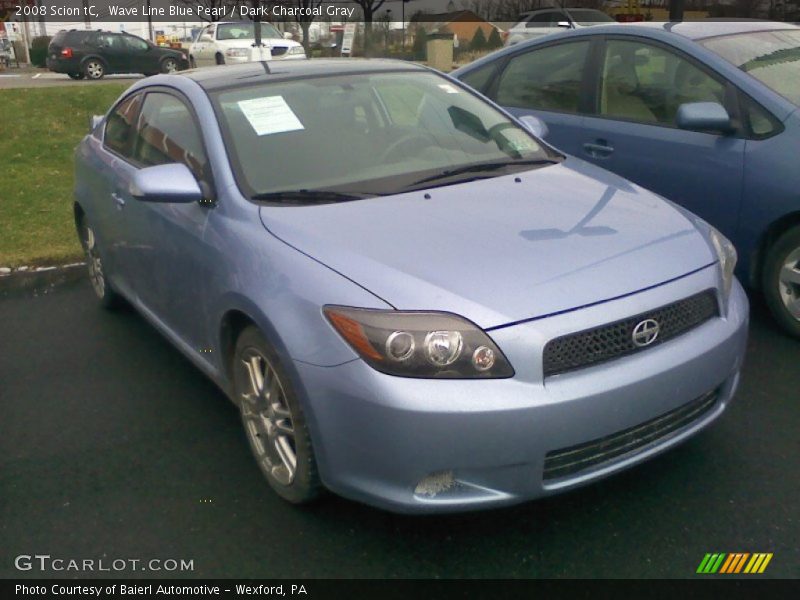 Wave Line Blue Pearl / Dark Charcoal Gray 2008 Scion tC