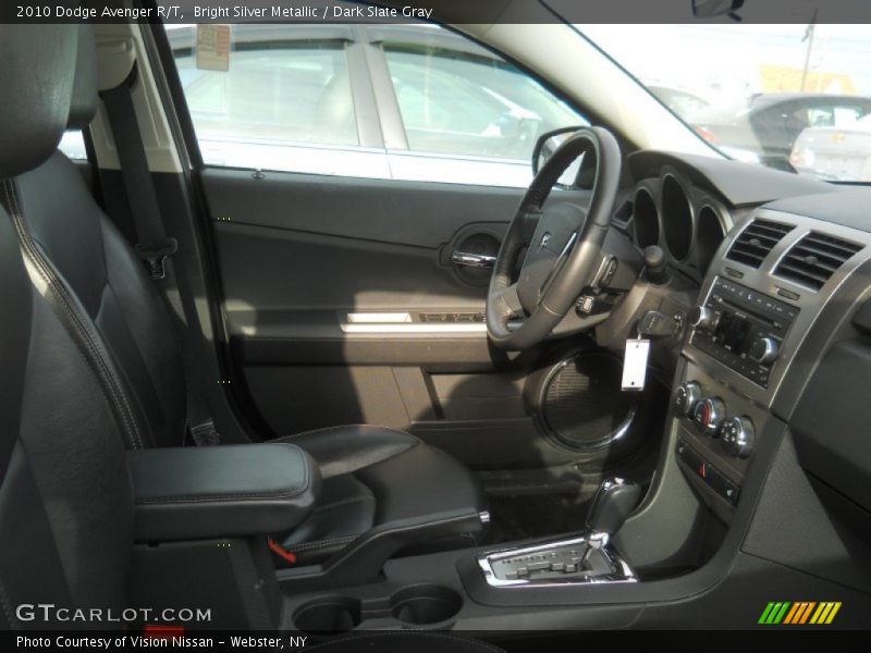 Bright Silver Metallic / Dark Slate Gray 2010 Dodge Avenger R/T