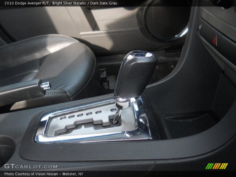 Bright Silver Metallic / Dark Slate Gray 2010 Dodge Avenger R/T