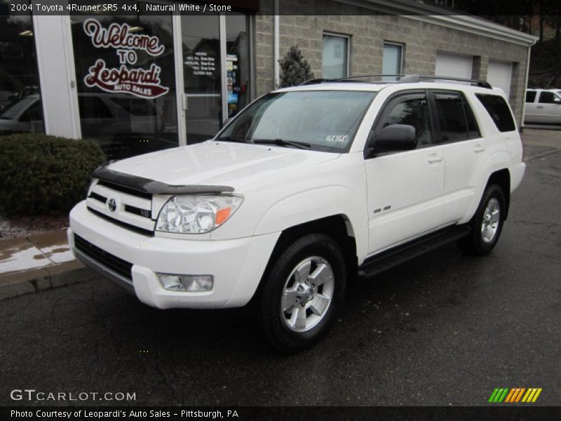 Natural White / Stone 2004 Toyota 4Runner SR5 4x4