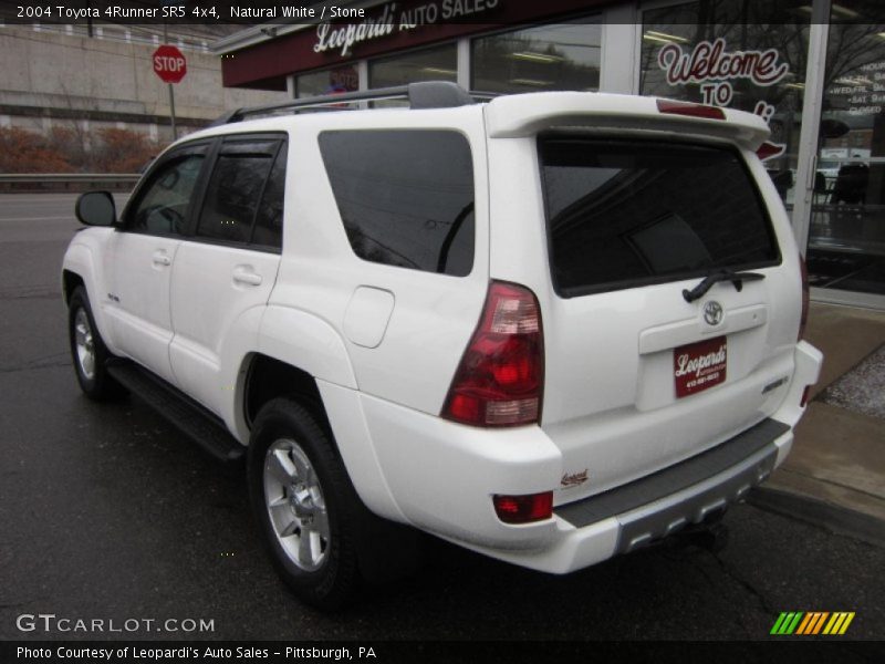 Natural White / Stone 2004 Toyota 4Runner SR5 4x4