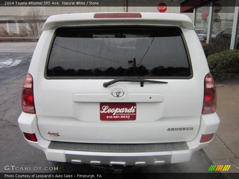 Natural White / Stone 2004 Toyota 4Runner SR5 4x4