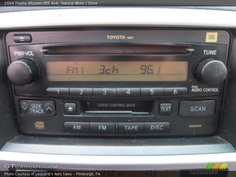 Natural White / Stone 2004 Toyota 4Runner SR5 4x4