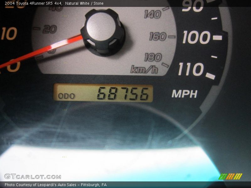 Natural White / Stone 2004 Toyota 4Runner SR5 4x4