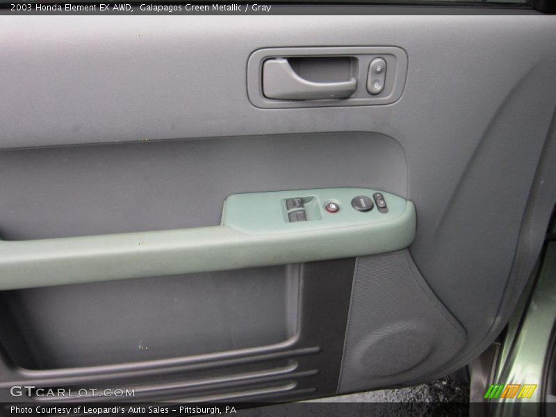 Galapagos Green Metallic / Gray 2003 Honda Element EX AWD