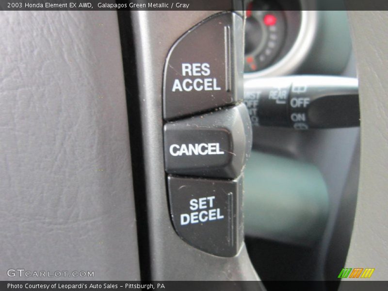Galapagos Green Metallic / Gray 2003 Honda Element EX AWD