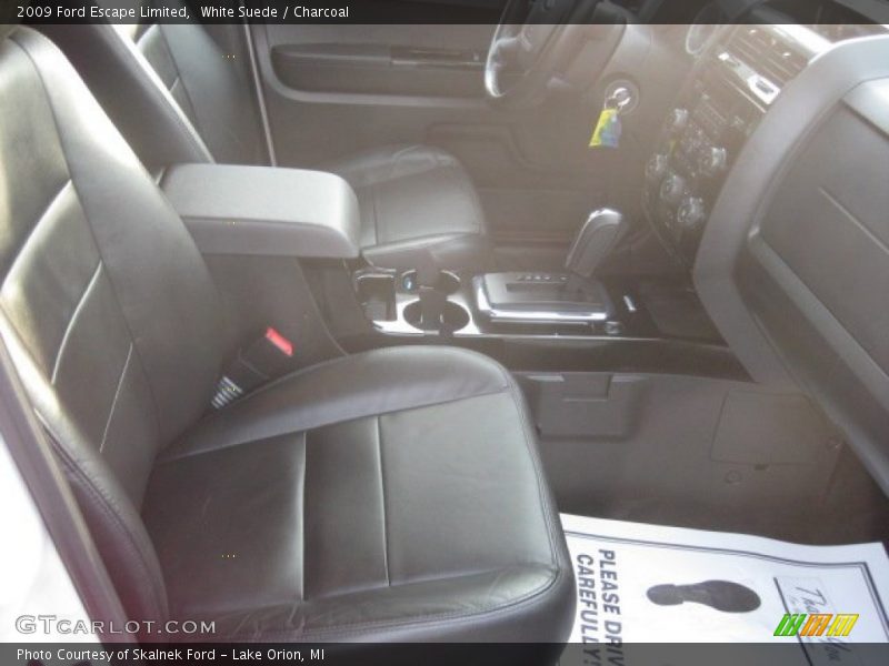 White Suede / Charcoal 2009 Ford Escape Limited