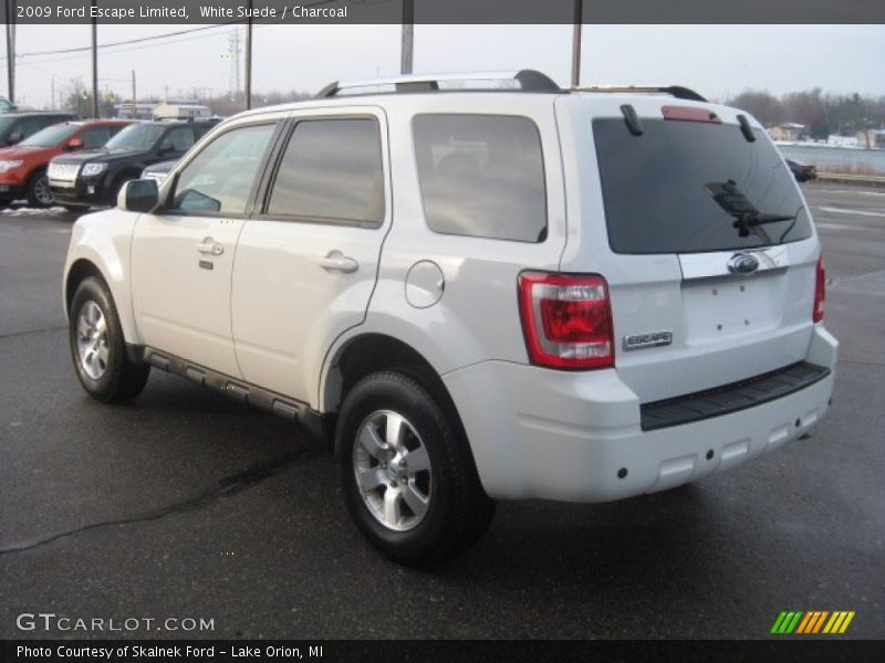 White Suede / Charcoal 2009 Ford Escape Limited