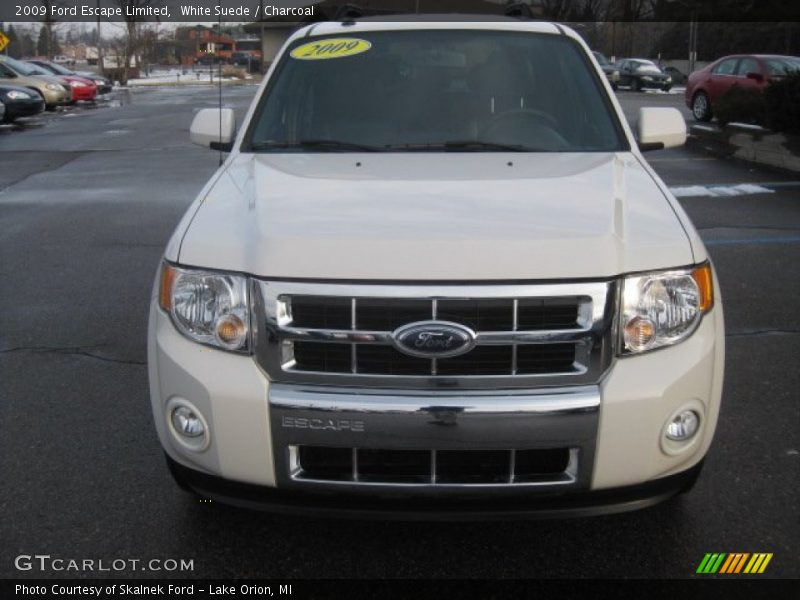 White Suede / Charcoal 2009 Ford Escape Limited