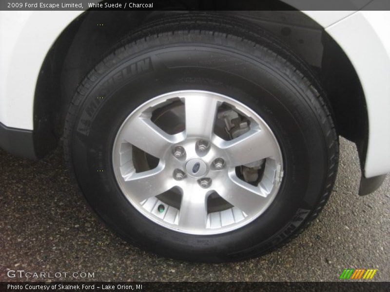 White Suede / Charcoal 2009 Ford Escape Limited
