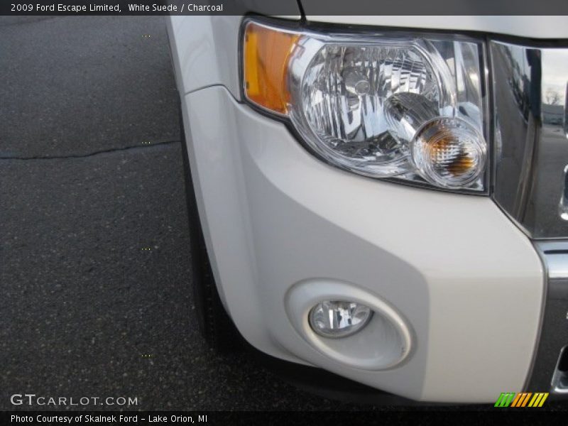 White Suede / Charcoal 2009 Ford Escape Limited