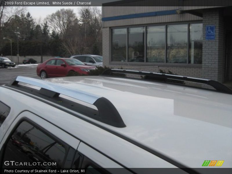 White Suede / Charcoal 2009 Ford Escape Limited