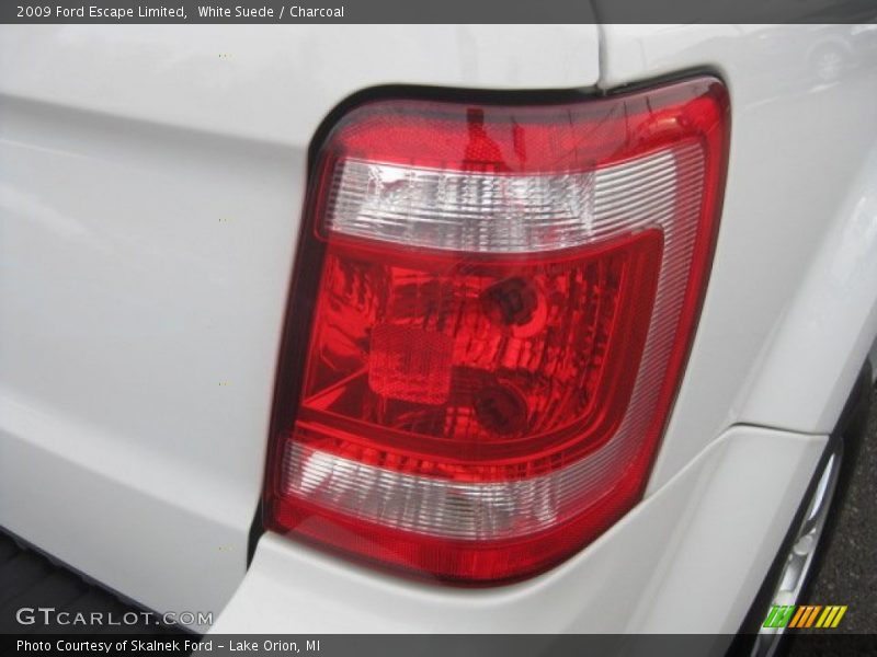 White Suede / Charcoal 2009 Ford Escape Limited
