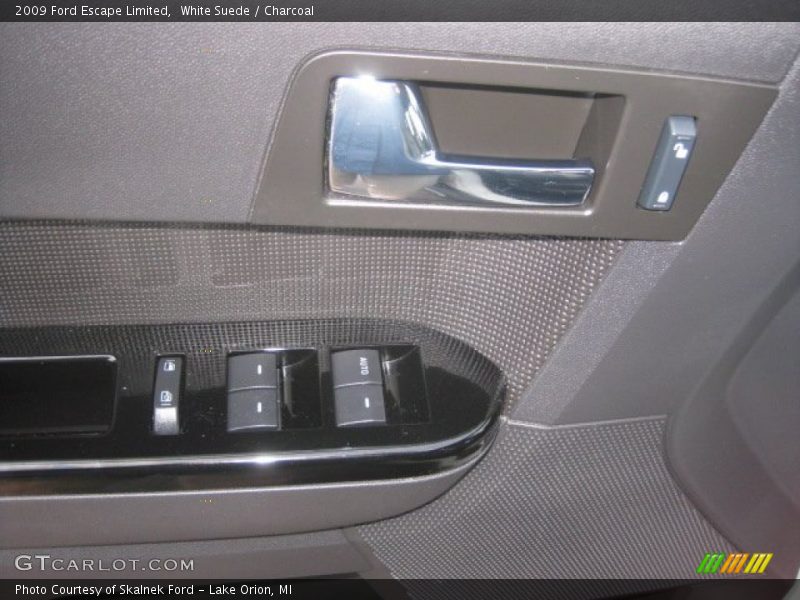 White Suede / Charcoal 2009 Ford Escape Limited