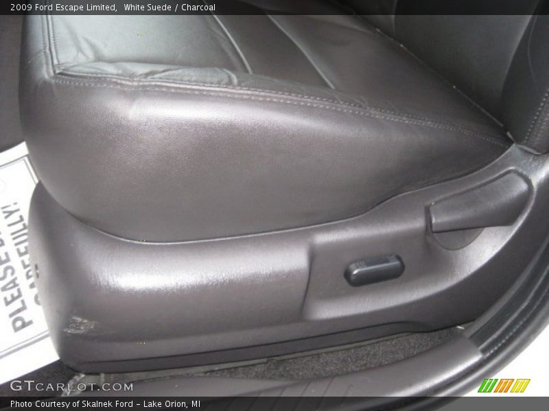 White Suede / Charcoal 2009 Ford Escape Limited