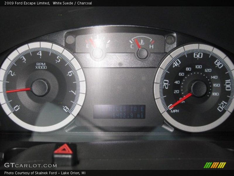  2009 Escape Limited Limited Gauges