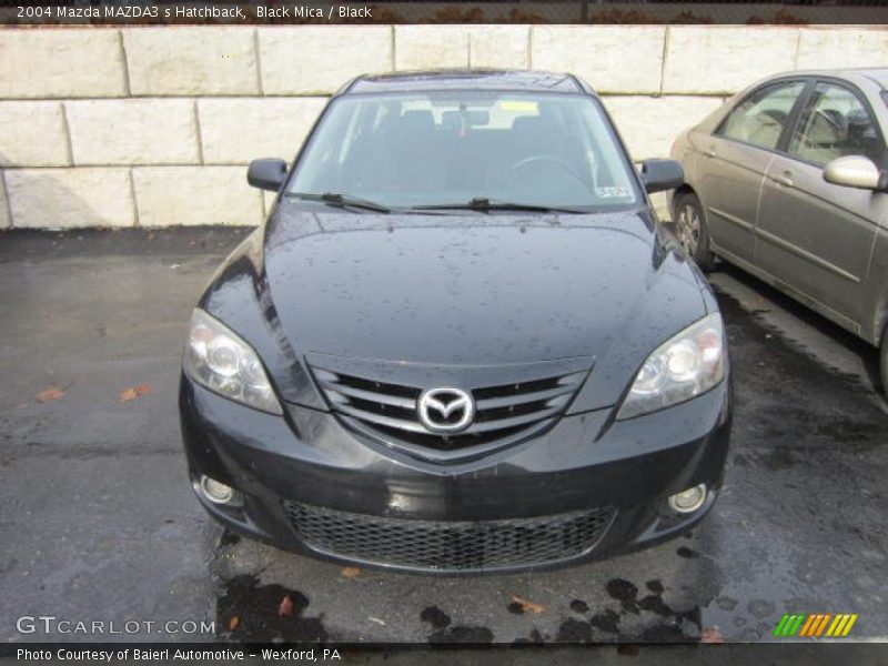 Black Mica / Black 2004 Mazda MAZDA3 s Hatchback