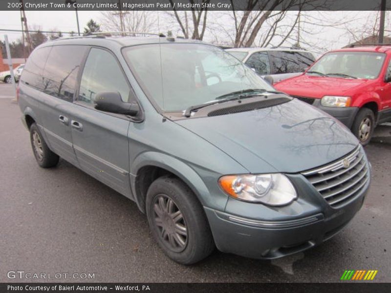 Magnesium Pearl / Medium Slate Gray 2005 Chrysler Town & Country Limited