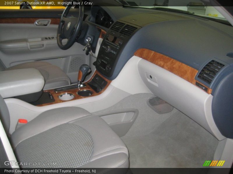 Midnight Blue / Gray 2007 Saturn Outlook XR AWD