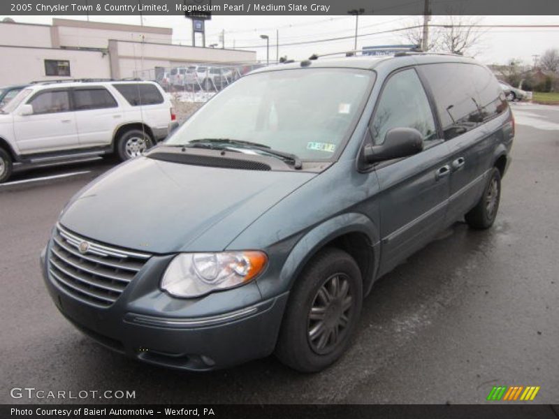 Magnesium Pearl / Medium Slate Gray 2005 Chrysler Town & Country Limited