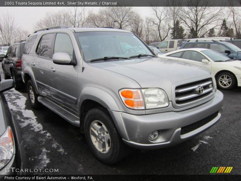 Silver Sky Metallic / Charcoal 2001 Toyota Sequoia Limited 4x4