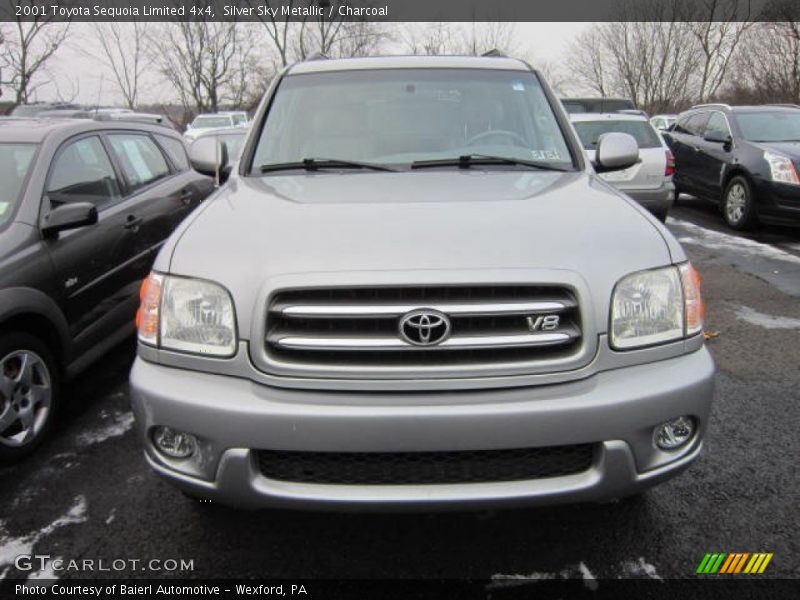 Silver Sky Metallic / Charcoal 2001 Toyota Sequoia Limited 4x4