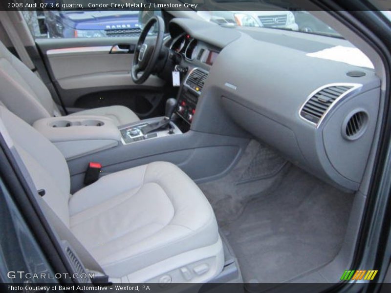 Condor Grey Metallic / Limestone Grey 2008 Audi Q7 3.6 quattro