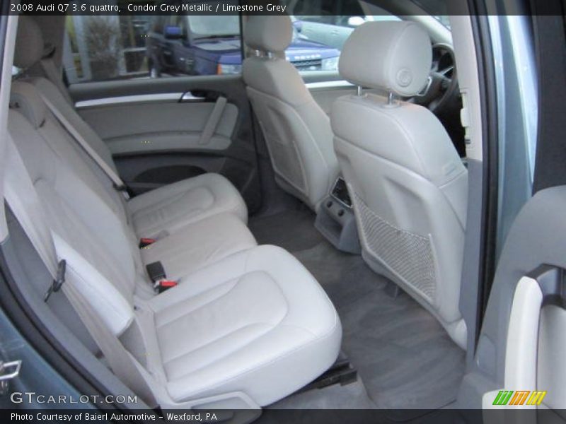 Condor Grey Metallic / Limestone Grey 2008 Audi Q7 3.6 quattro