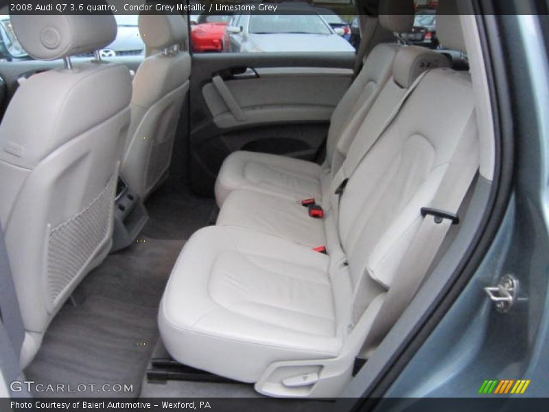  2008 Q7 3.6 quattro Limestone Grey Interior
