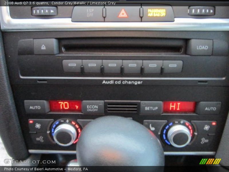 Condor Grey Metallic / Limestone Grey 2008 Audi Q7 3.6 quattro
