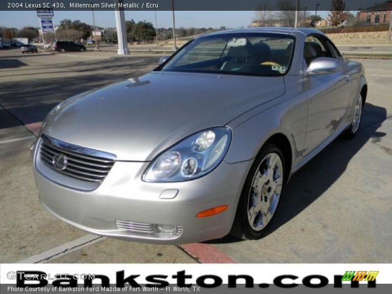 Millennium Silver Metallic / Ecru 2004 Lexus SC 430