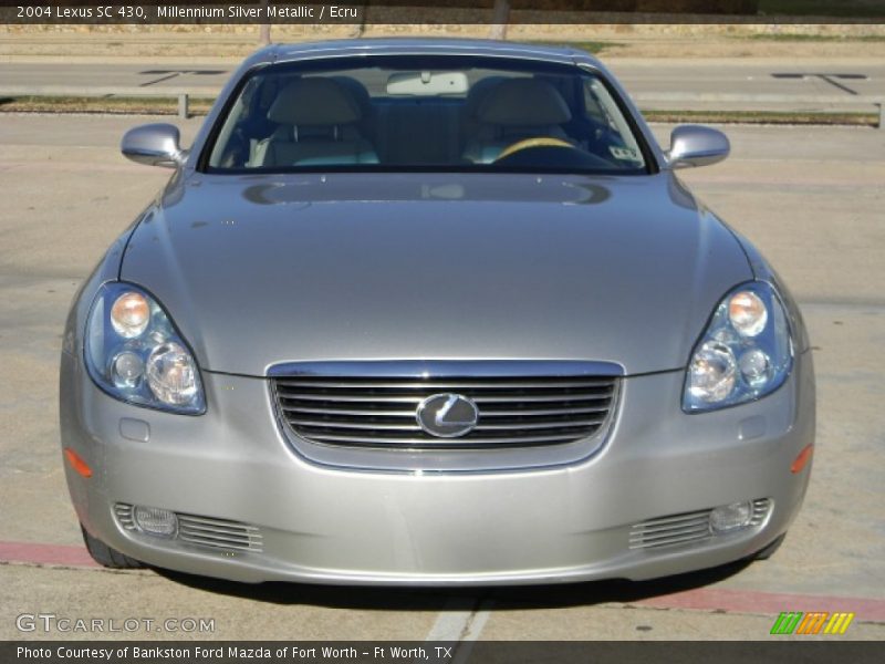 Millennium Silver Metallic / Ecru 2004 Lexus SC 430