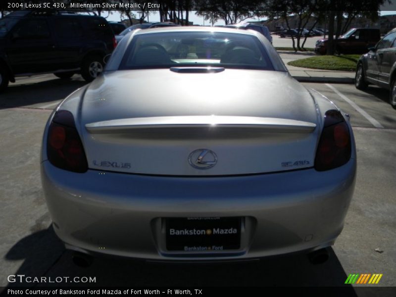 Millennium Silver Metallic / Ecru 2004 Lexus SC 430
