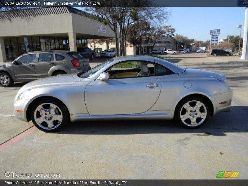 Millennium Silver Metallic / Ecru 2004 Lexus SC 430