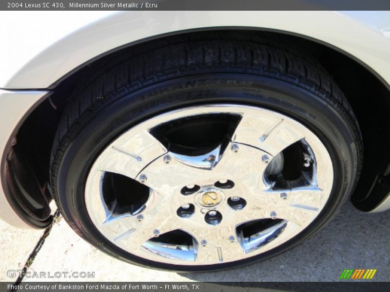 Millennium Silver Metallic / Ecru 2004 Lexus SC 430