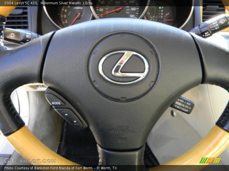 Millennium Silver Metallic / Ecru 2004 Lexus SC 430