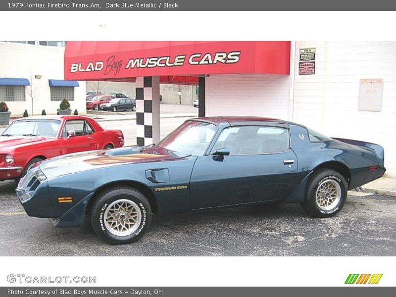 Dark Blue Metallic / Black 1979 Pontiac Firebird Trans Am