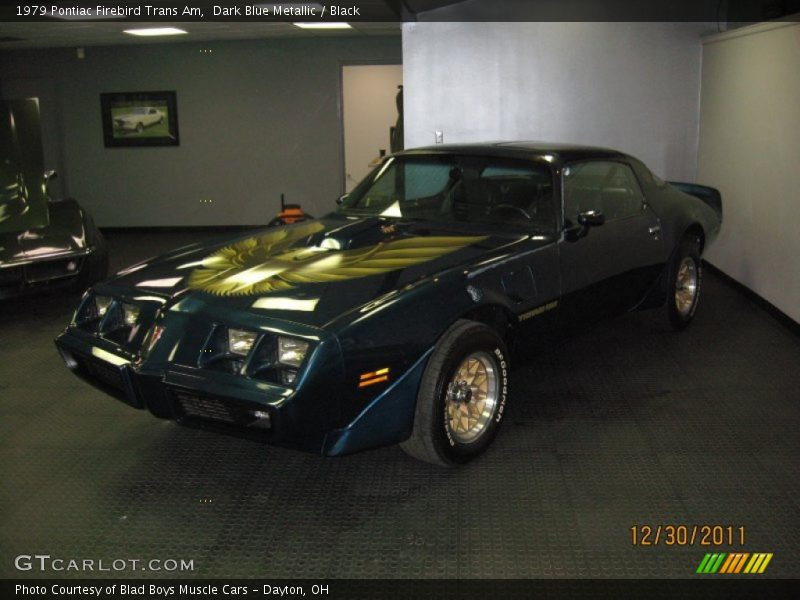 Dark Blue Metallic / Black 1979 Pontiac Firebird Trans Am