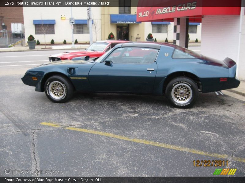 Dark Blue Metallic / Black 1979 Pontiac Firebird Trans Am