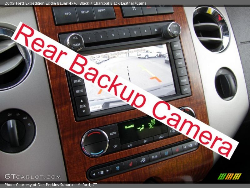 Black / Charcoal Black Leather/Camel 2009 Ford Expedition Eddie Bauer 4x4