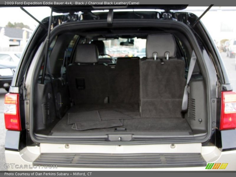 Black / Charcoal Black Leather/Camel 2009 Ford Expedition Eddie Bauer 4x4