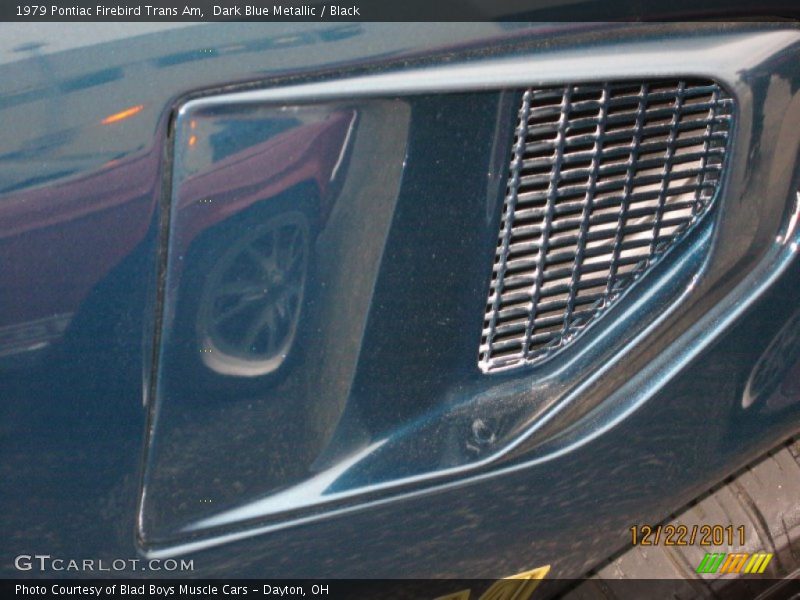 Dark Blue Metallic / Black 1979 Pontiac Firebird Trans Am